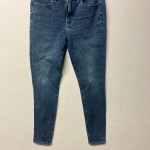 American Eagle Outfitters Dark Blue Skinny Jeans